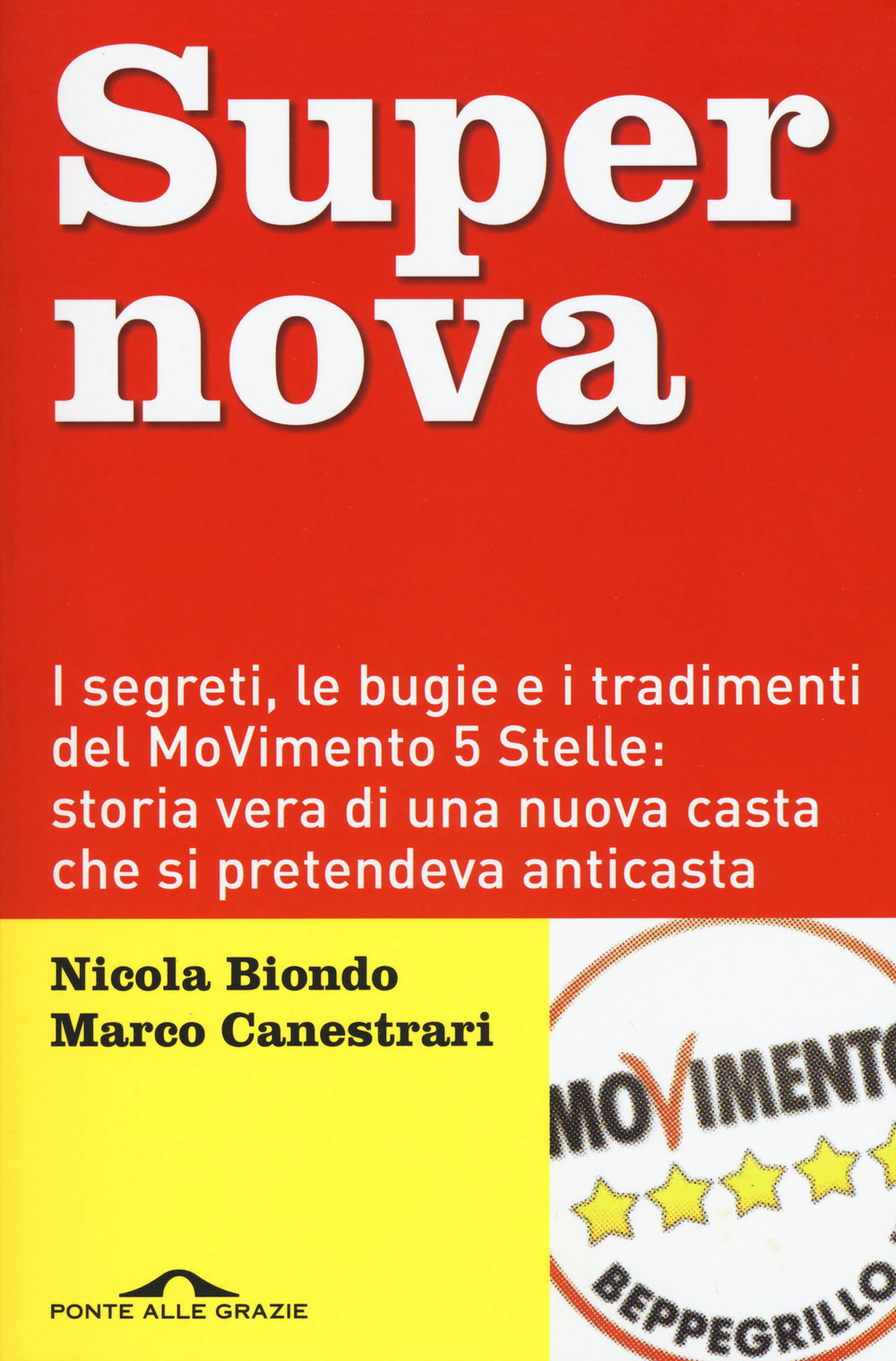 Nicola Biondo,Marco Canestrari Supernova. I segreti, le bugie e i tradimenti del MoVimento 5 stelle: storia vera di una nuova casta che si pretendeva anticasta